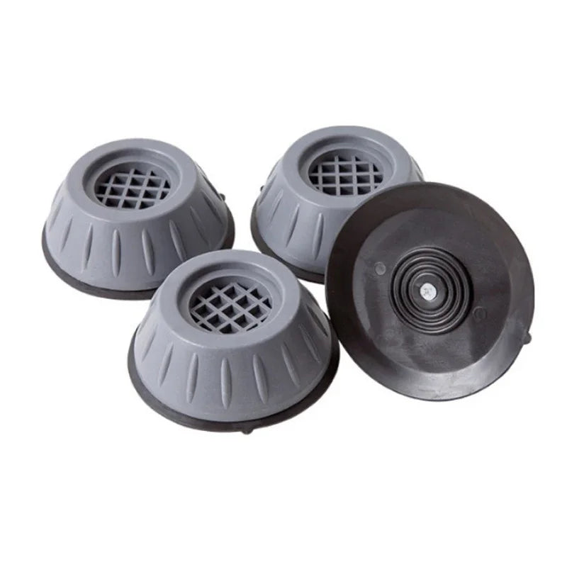 Pack 4 Almohadillas Antideslizantes Para Lavadora - Protege y Extiende la Vida Útil de tu Lavadora - Simplifica la Limpieza de tu Hogar