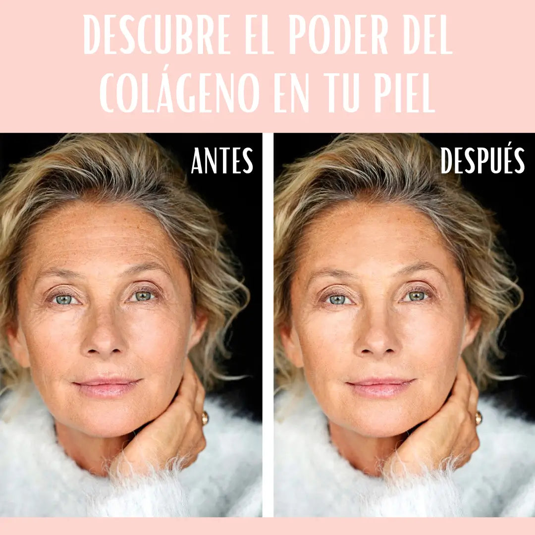 Set Premium Colágeno Cuidado Facial 4 Piezas✨ Crema, Serum, Contorno y Desmaquillante