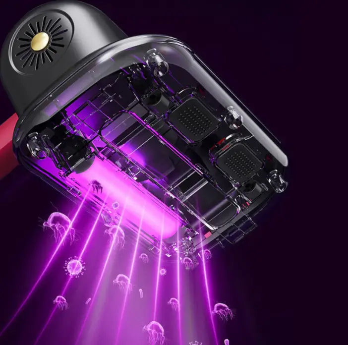 Aspiradora Eliminadora de Ácaros 3.500 PRO Inalámbrica con Batería 2.000 mAh y UV