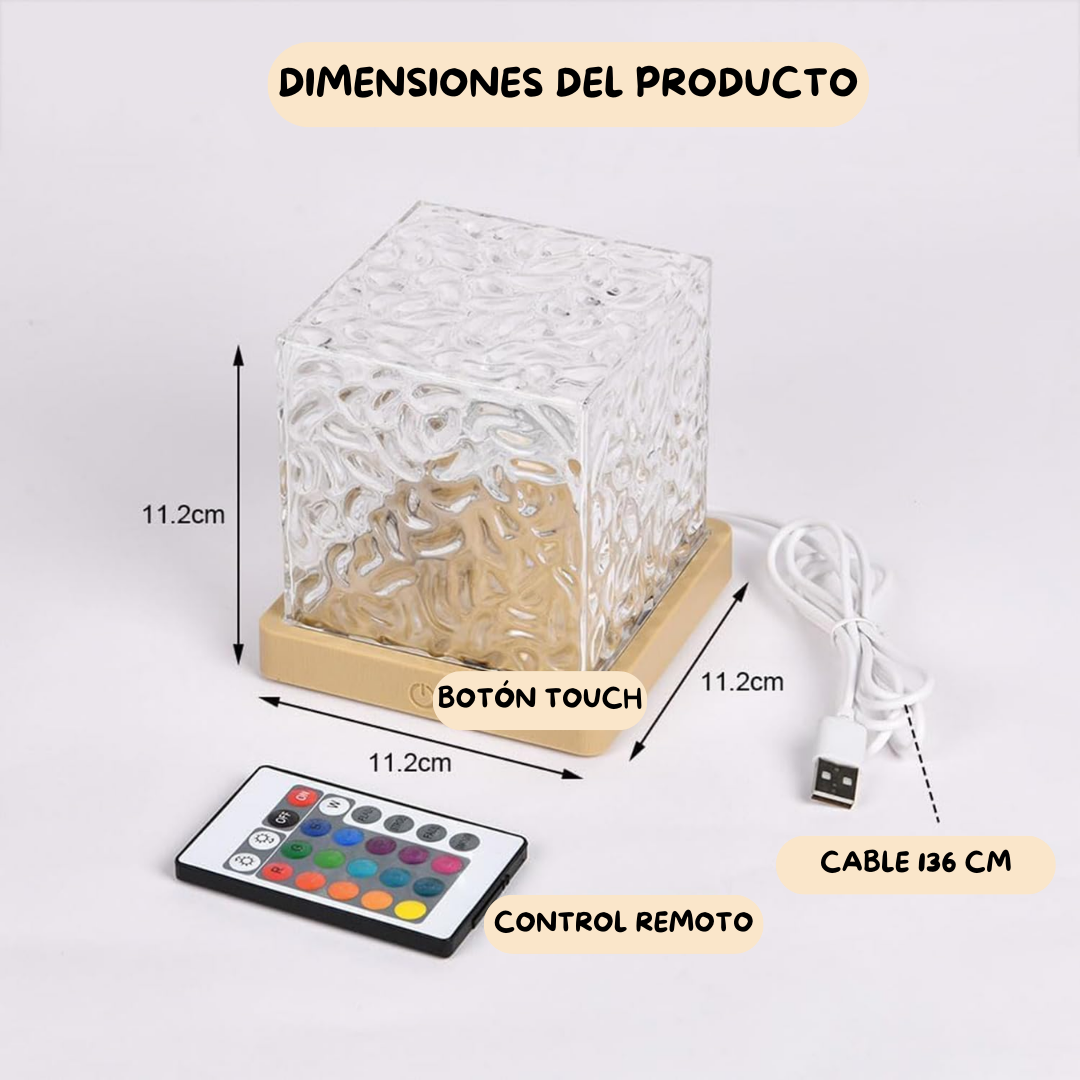 Lámpara Ondas Oceánicas
