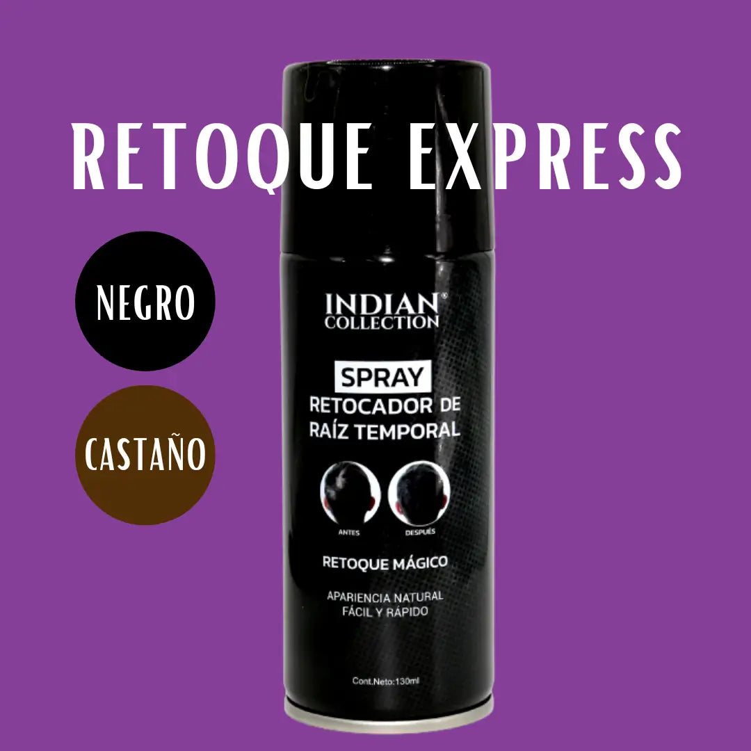 SPRAY PINTA CANAS RETOQUE RAIZ CABELLO 130ml✨ - TEMPORAL + GUÍA TODO SOBRE EL CUIDADO CAPILAR