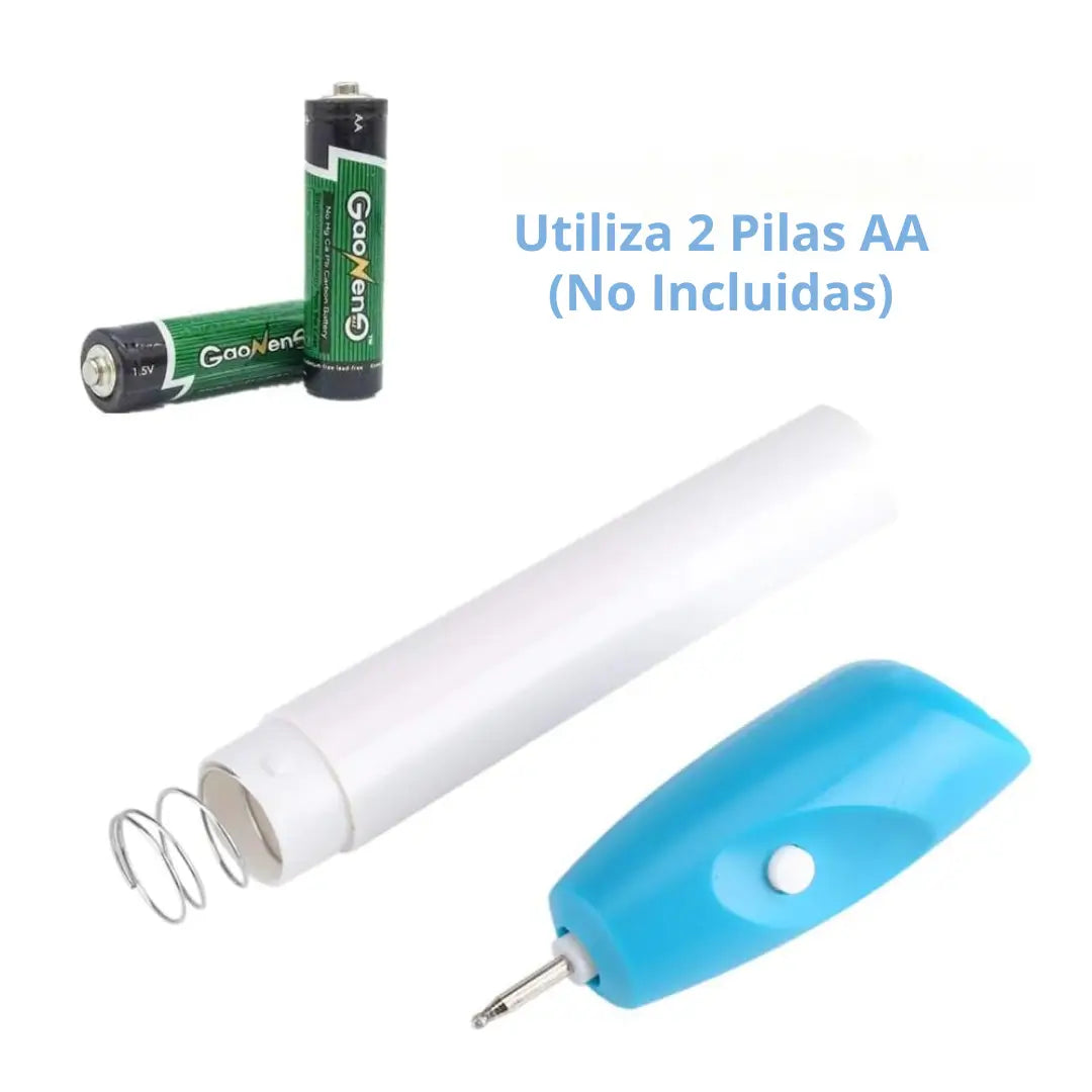 LÁPIZ GRABADOR PATENTES INALÁMBRICO PORTÁTIL - GRABA VIDRIO, METAL, PLÁSTICO Y MADERA