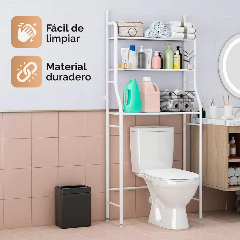 Organizador Multirack de Baño 3 Niveles - Maximiza cada espacio de tu Hogar