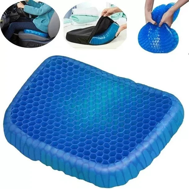 Cojín de Gel Ortopédico – Alivio de Presión ✨– Siéntate Cómodo Todo el Día🧘♀️✅