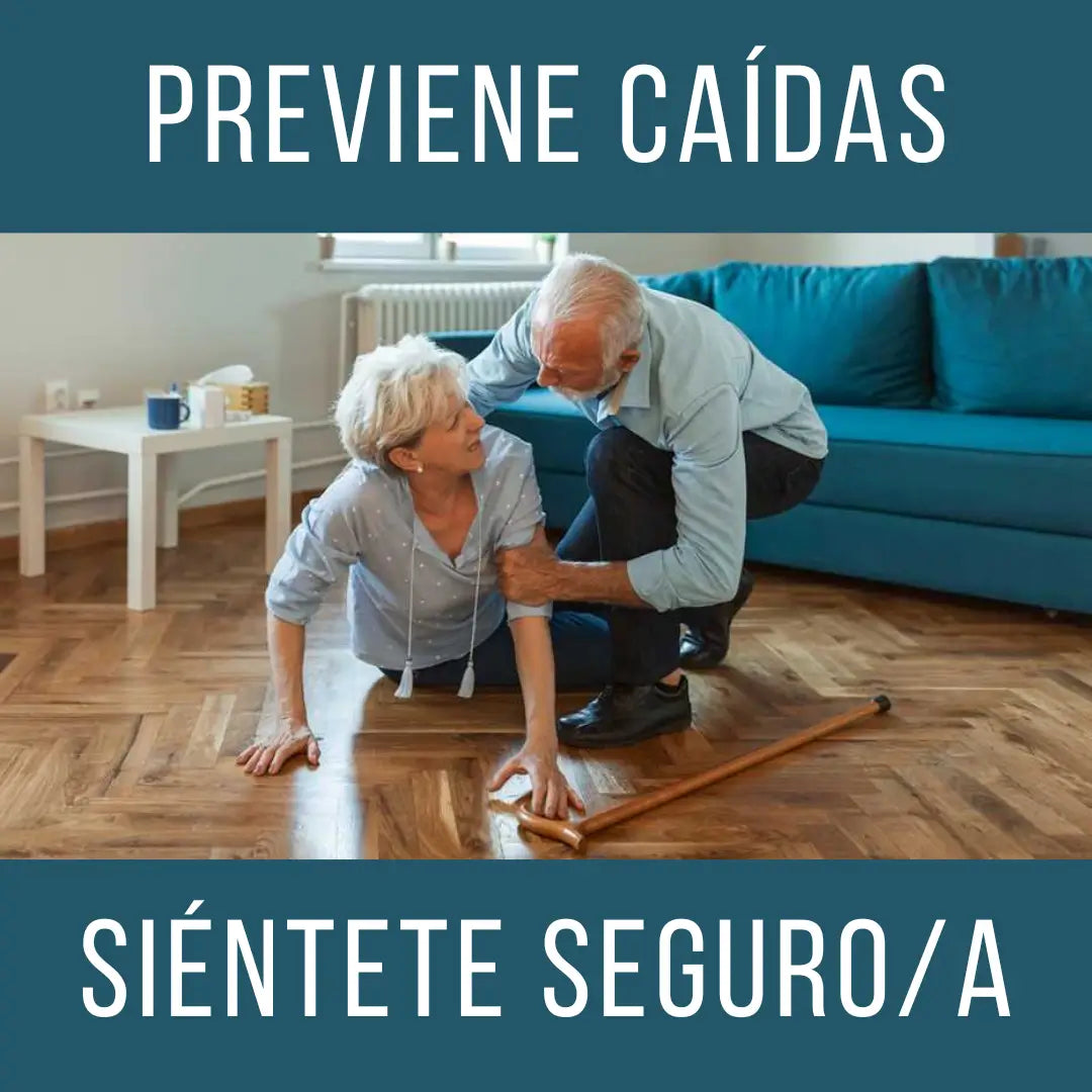 BASTÓN PLEGABLE 360° - Incluye Luz LED y 4 Apoyos Antideslizantes para mayor Estabilidad y Seguridad