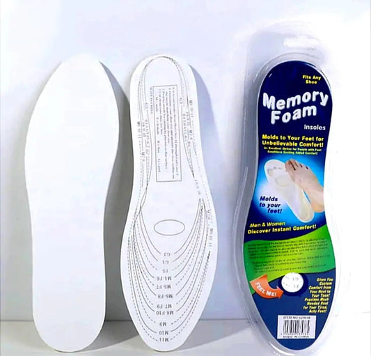 Plantillas Calzado Memory Foam Ajustable