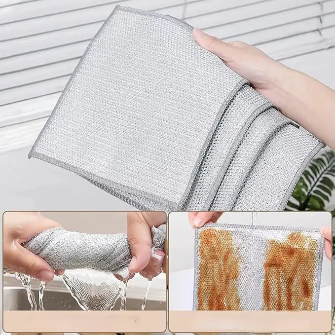 Pack Paños CleanProMax - Elige tu Promo 5+5 Gratis o 10+10 Gratis🔥 – Elimina la Suciedad más Difícil – Tu Cocina Reluciente en Segundos y sin Esfuerzo✨
