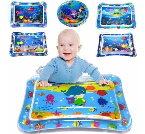 Mat Acuático Sensorial para Bebés🥰 – Fortalece su cuerpo mientras se divierte ✨+ EBOOK Desarrollo Saludable del Bebé de Regalo! 🎁