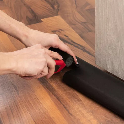 PACK 2X1 PROTECTOR AISLANTE PARA PUERTA - PROTEGE TU HOGAR DEL FRIO, POLVO, RUIDO E INSECTOS✅