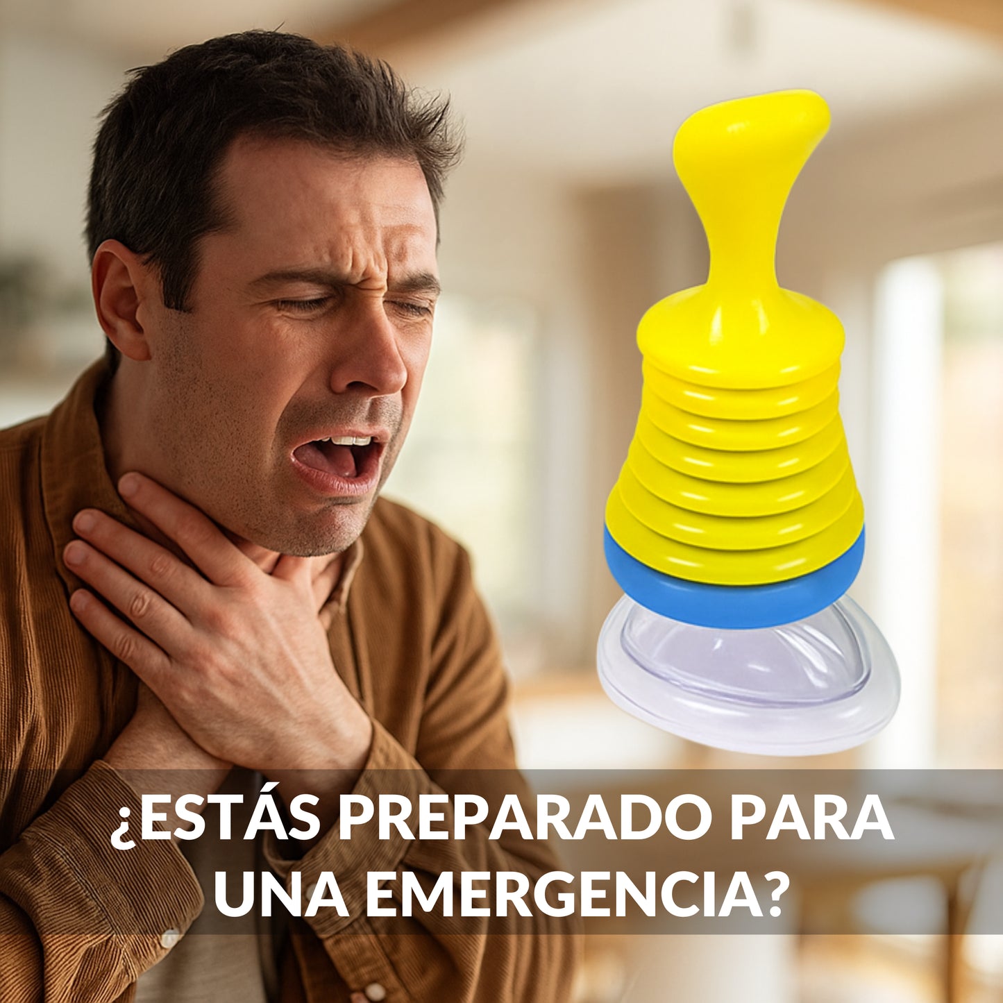 VidaPlus™ - Dispositivo Anti Asfixia - Salva vidas en segundos sin conocimientos médicos