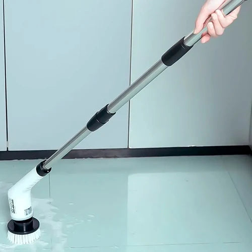 Power Brush 7 en 1 – Inalámbrico Carga USB - Elimina la suciedad sin esfuerzo – Limpia a fondo cualquier superficie en minutos sin necesidad de frotar