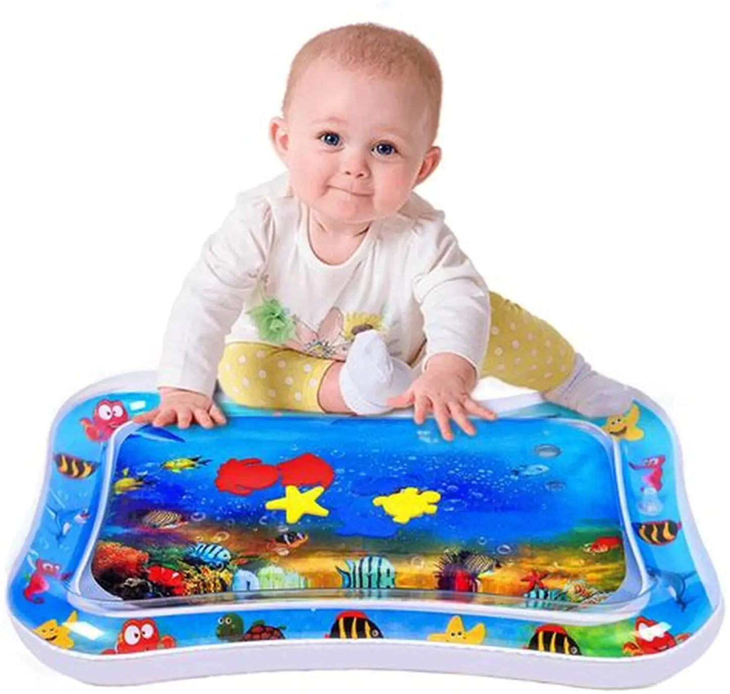 Mat Acuático Sensorial para Bebés🥰 – Fortalece su cuerpo mientras se divierte ✨+ EBOOK Desarrollo Saludable del Bebé de Regalo! 🎁