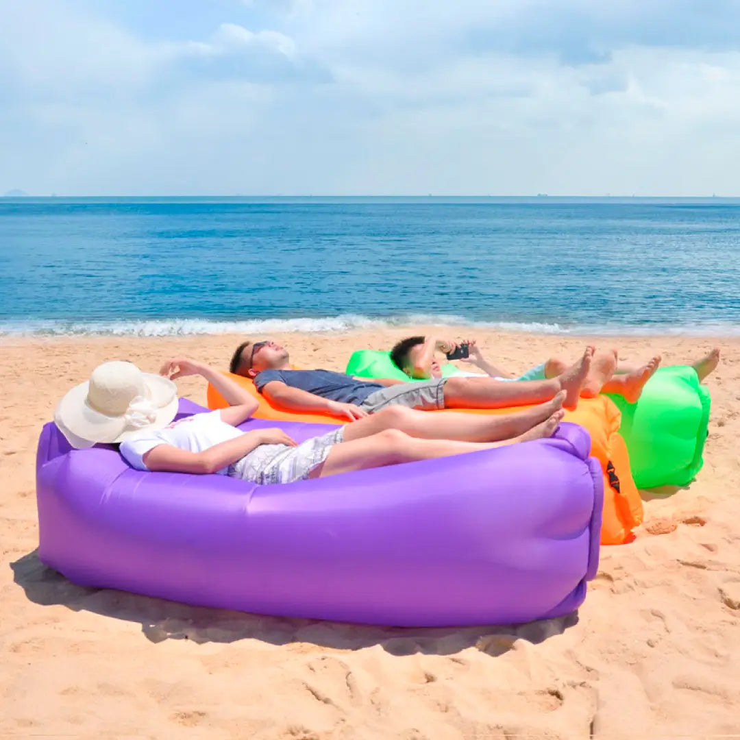 Sofá Cama Inflable Relax - Playa🏖️ Camping🏕️ Montaña⛰️ Piscina🏊♂️