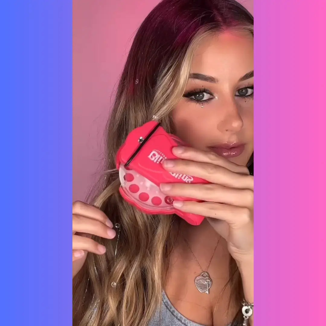 Shine Glamour✨ Máquina Aplicadora de Brillos para Cabello + Brillos + Guía Todo Sobre el SkinCare Gratis!