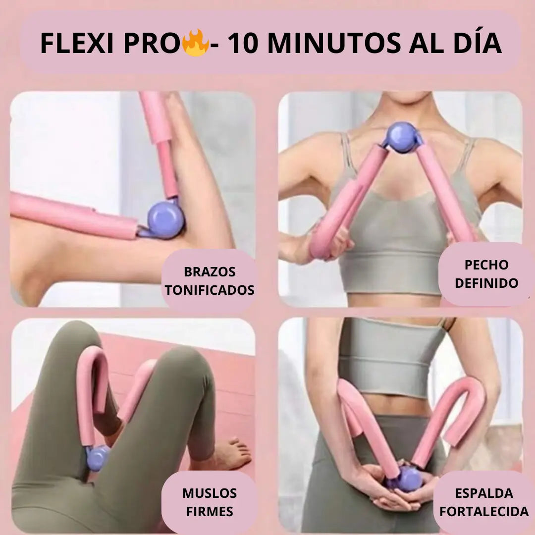 Ejercitador FlexiPro🔥 Brazos, Piernas y Muslos Tonificados
