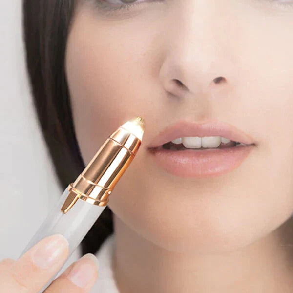 Depiladora Facial y de Cejas USB – Elimina el vello sin dolor – Rostro suave y limpio en solo minutos