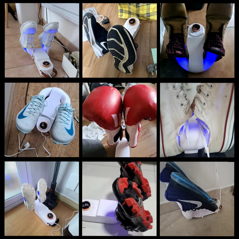 SECADOR DE ZAPATOS MULTIFUNCIÓN SMART PRO ELÉCTRICO✨ - CON TEMPORIZADOR DE APAGADO AUTOMÁTICO- SECA Y ELIMINA MALOS OLORES EN MINUTOS✅