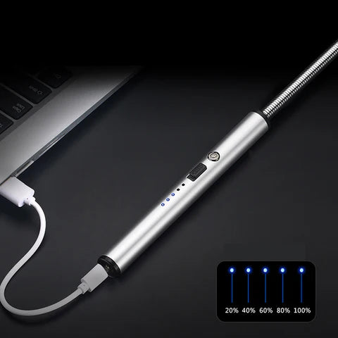 ENCENDEDOR ELECTRICO RECARGABLE USB - OLVÍDATE DE COMPRAR ENCENDEDORES DESECHABLES PARA SIEMPRE✅- COLOR SORPRESA🎉+ GUÍA NO DEJES QUE EL ESTRÉS Y LA ANSIEDAD DOMINEN TU VIDA (GRATIS)