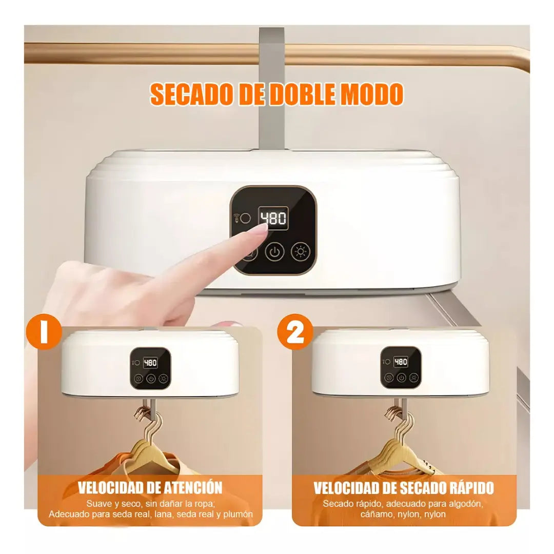 Secadora de Ropa Portátil Plegable Dry&Clean✨ - Tu Ropa Seca y sin Arrugas en minutos✅