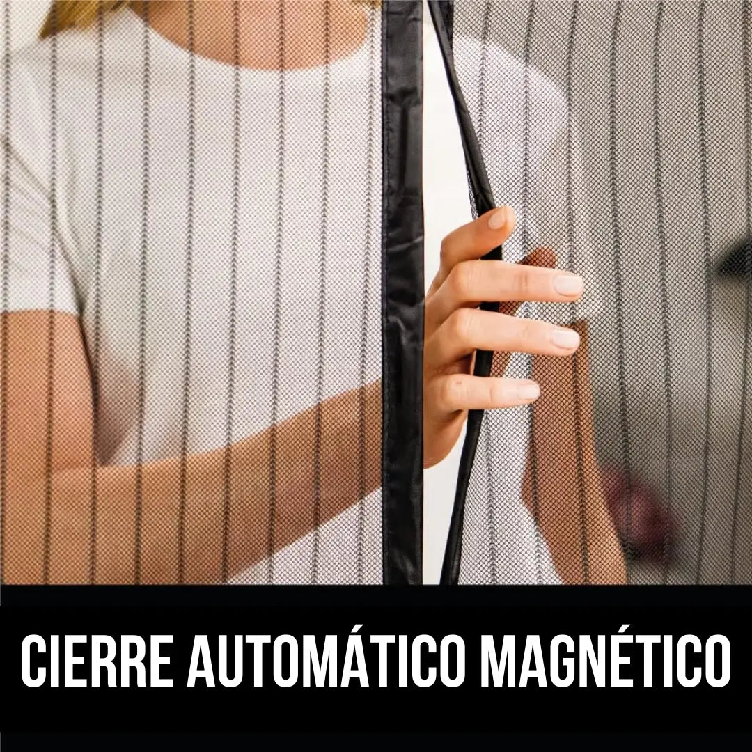 Puerta Cortina Anti Mosquitos Cierre Magnético Premium 210x1mts