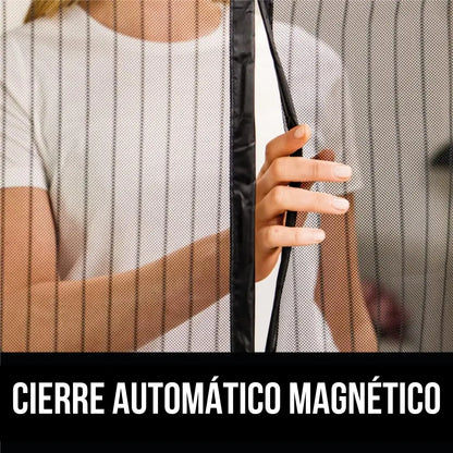 Puerta Cortina Anti Mosquitos Cierre Magnético Premium 210x1mts