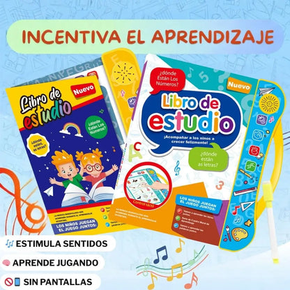 Libro Educativo Interactivo | Aprender Jugando | Estimula Lenguaje y Sentidos 🎶