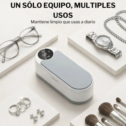 UltraClean® | Limpiador Ultrasónico Multifunción | Limpieza de lentes y joyas sin esfuerzo 👓💍✨