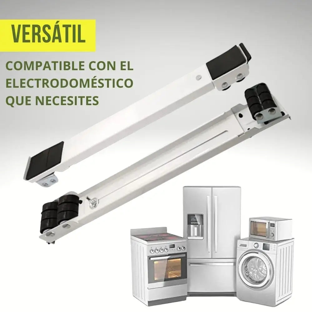 SlidePro® | Soporte Móvil Para Electrodomésticos | Mueve tu lavadora sin esfuerzo ✨