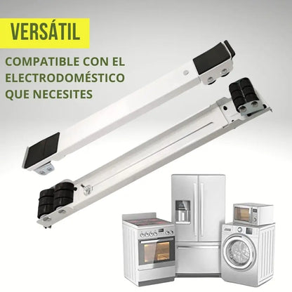 SlidePro® | Soporte Móvil Para Electrodomésticos | Mueve tu lavadora sin esfuerzo ✨