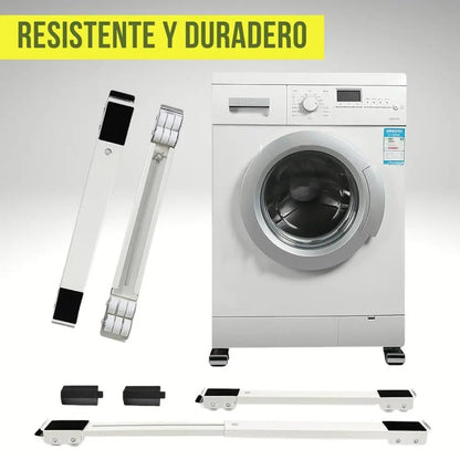 SlidePro® | Soporte Móvil Para Electrodomésticos | Mueve tu lavadora sin esfuerzo ✨