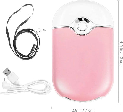 Mini Ventilador Secador de Pestañas, Uñas y Aire Acondicionado 3 en 1 (color sorpresa)