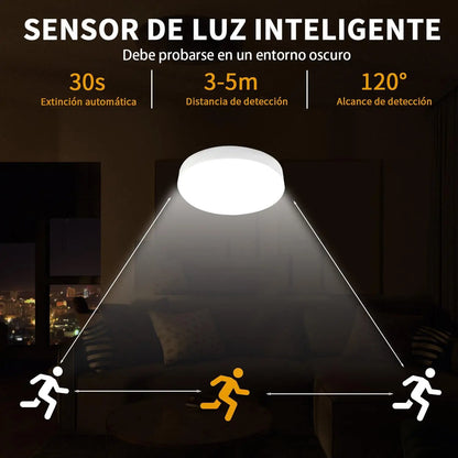 Pack 3 SensorLight Pro™ Carga USB -  Detecta Movimiento al Instante – Ilumina tus Espacios sin Esfuerzo desde el Primer Uso + Guía Completa Rutina de Bienestar✨