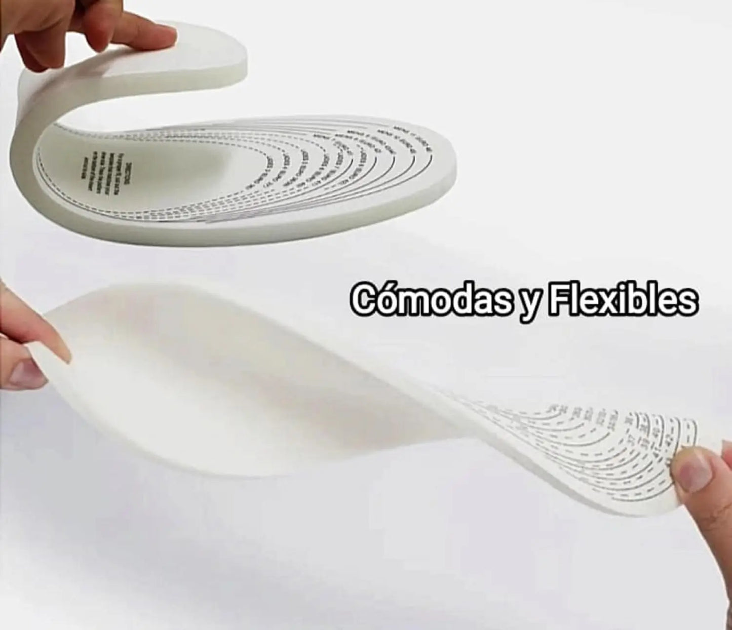 Plantillas Calzado Memory Foam Ajustable