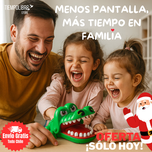 Cocodrilo Mordiscón😂– Crea momentos inolvidable en Familia🥰 – Ríe y sorpréndete 🐊