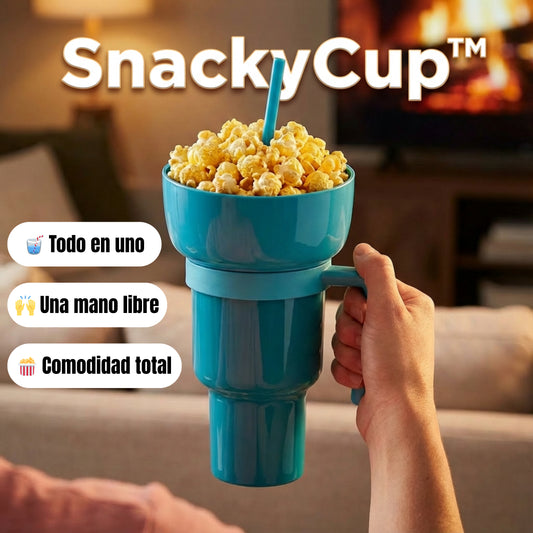 SnackyCup™ - Disfruta de tus Bebidas y Snacks Favoritos