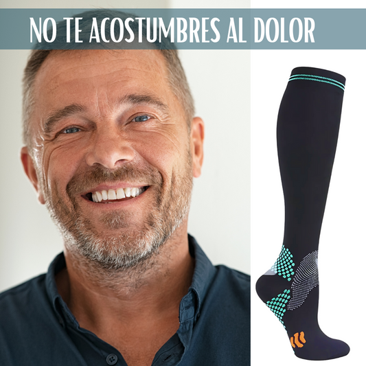 MEDIAS DE COMPRESIÓN ANTI VÁRICES – ALIVIO CIRCULATORIO DIARIO – DISMINUYE EL DOLOR Y LA HINCHAZÓN DESDE SU PRIMER USO