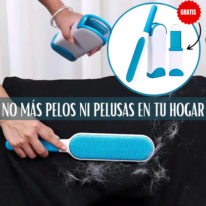 CEPILLO QUITAPELOS Y PELUSAS AUTOLIMPIABLE PARA MASCOTAS Y HOGAR + CEPILLO DE VIAJES GRATIS✨ - AHORRA TIEMPO Y DINERO