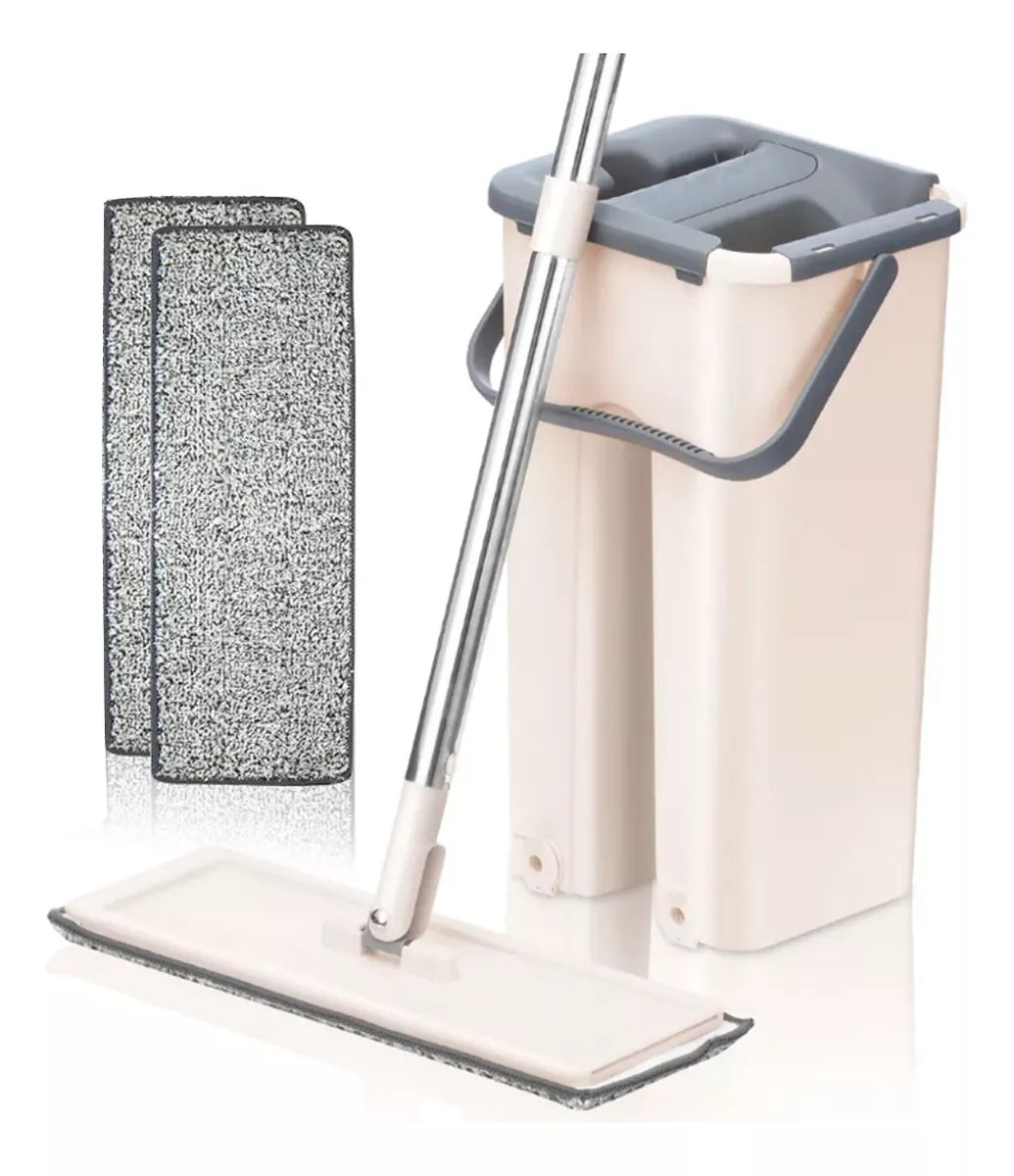 KIT MOPA MICROFIBRA+ BALDE CLEAN MAGIC 360°✨- SISTEMA AUTOESCURRIDO RÁPIDO - LIMPIEZA PROFUNDA SIN ESFUERZO EN MINUTOS + GUÍA NO DEJES QUE EL ESTRÉS Y LA ANSIEDAD DOMINEN TU VIDA✨ (GRATIS)