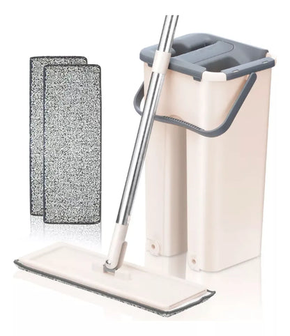 KIT MOPA MICROFIBRA+ BALDE CLEAN MAGIC 360°✨- SISTEMA AUTOESCURRIDO RÁPIDO - LIMPIEZA PROFUNDA SIN ESFUERZO EN MINUTOS + GUÍA NO DEJES QUE EL ESTRÉS Y LA ANSIEDAD DOMINEN TU VIDA✨ (GRATIS)