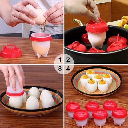 OFERTA 2X1 SET EGG BOILER™ HERVIDOR DE SILICONA PARA HUEVOS - AHORRA TIEMPO EN LA COCINA, EVITA MALOS RATOS Y DESPERDICIAR COMIDA