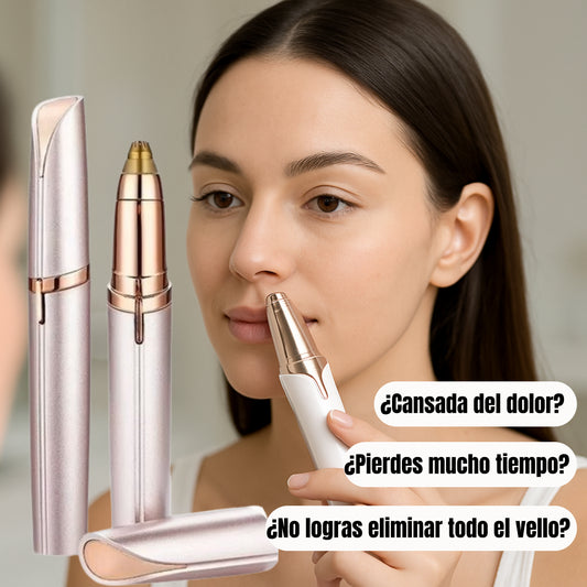 Depiladora Facial y de Cejas USB – Elimina el vello sin dolor – Rostro suave y limpio en solo minutos