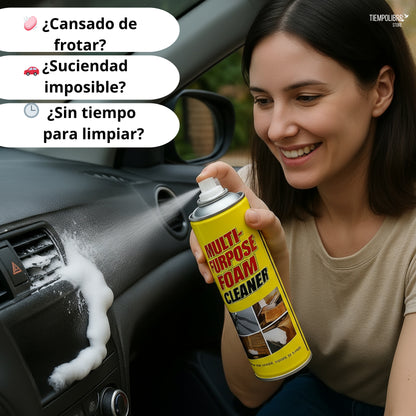 Espuma Multiuso – Limpieza Total – Deja tus superficies como nuevas en segundos🧽