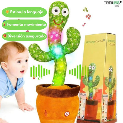 Cactus Cowboy Bailarín-Canta y Graba-Estimula a tu niño mientras se divierte 🌟
