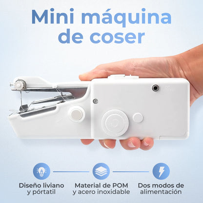 Máquina de Coser Portátil – Repara en segundos – Arreglos al Instante sin Salir de Casa