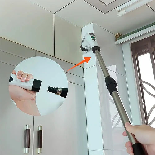Power Brush 7 en 1 – Inalámbrico Carga USB - Elimina la suciedad sin esfuerzo – Limpia a fondo cualquier superficie en minutos sin necesidad de frotar