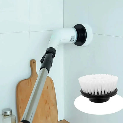 Power Brush 7 en 1 – Inalámbrico Carga USB - Elimina la suciedad sin esfuerzo – Limpia a fondo cualquier superficie en minutos sin necesidad de frotar