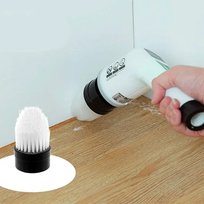 Power Brush 7 en 1 – Inalámbrico Carga USB - Elimina la suciedad sin esfuerzo – Limpia a fondo cualquier superficie en minutos sin necesidad de frotar