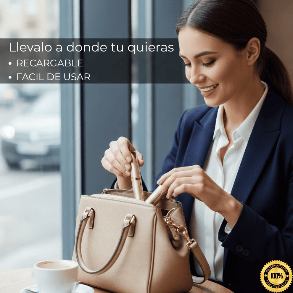 Depiladora Facial USB Always Pretty® – Elimina el vello sin dolor – Cejas suaves y definidas en cualquier momento y lugar