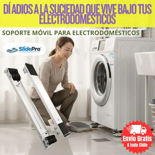 SlidePro® | Soporte Móvil Para Electrodomésticos | Mueve tu lavadora sin esfuerzo ✨