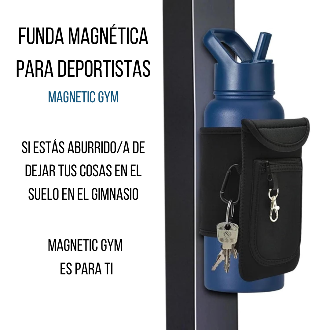 Magnetic Gym - Funda Magnética para Deportistas que desean Entrenar con Libertad